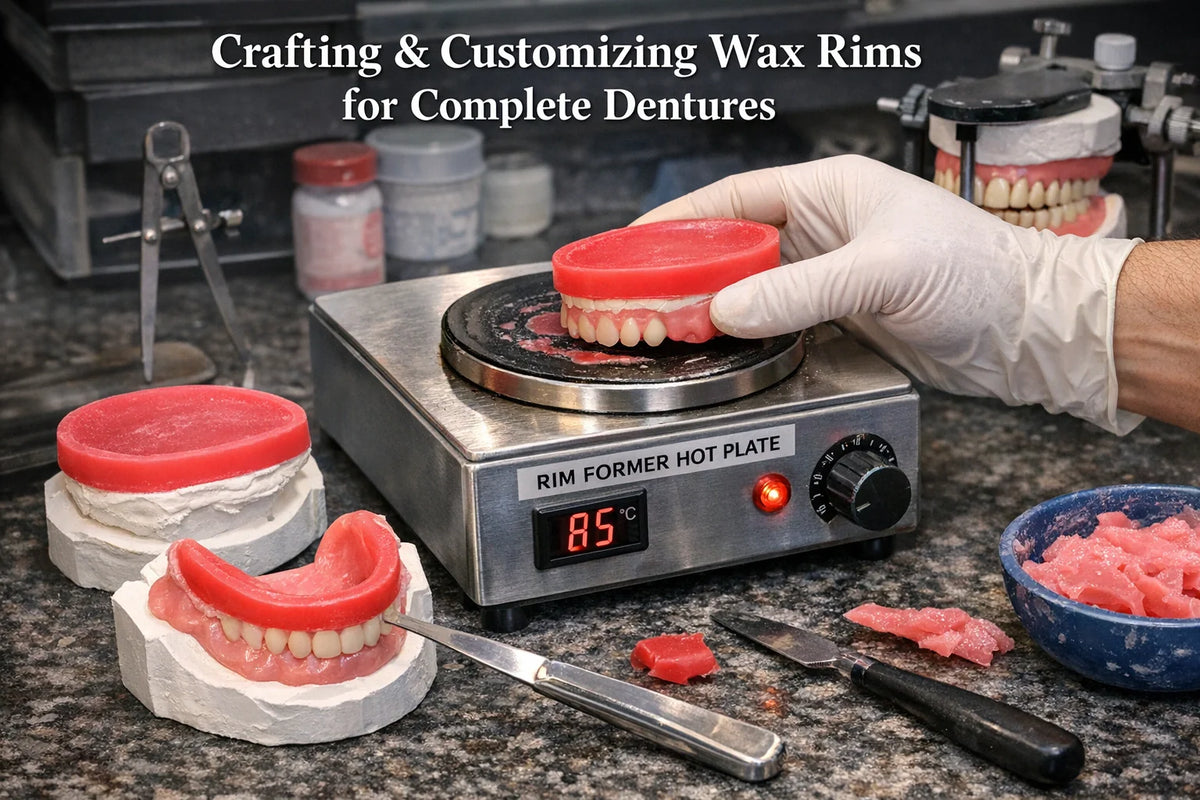 Wax Rim Model Rim Former - Design Patented Tool for Dental Lab – Rimformer