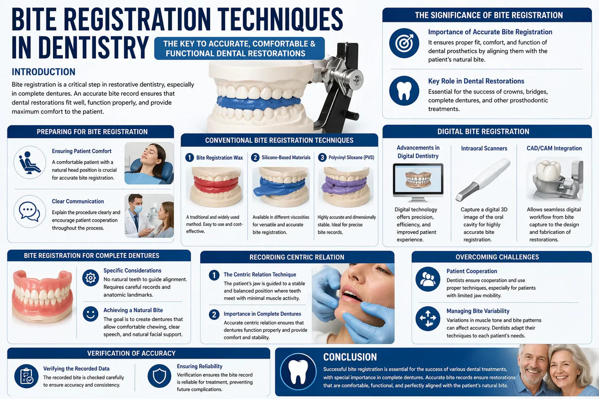 Bite Registration Techniques in Dentistry Complete Guide for Accurate Dental Restorations
