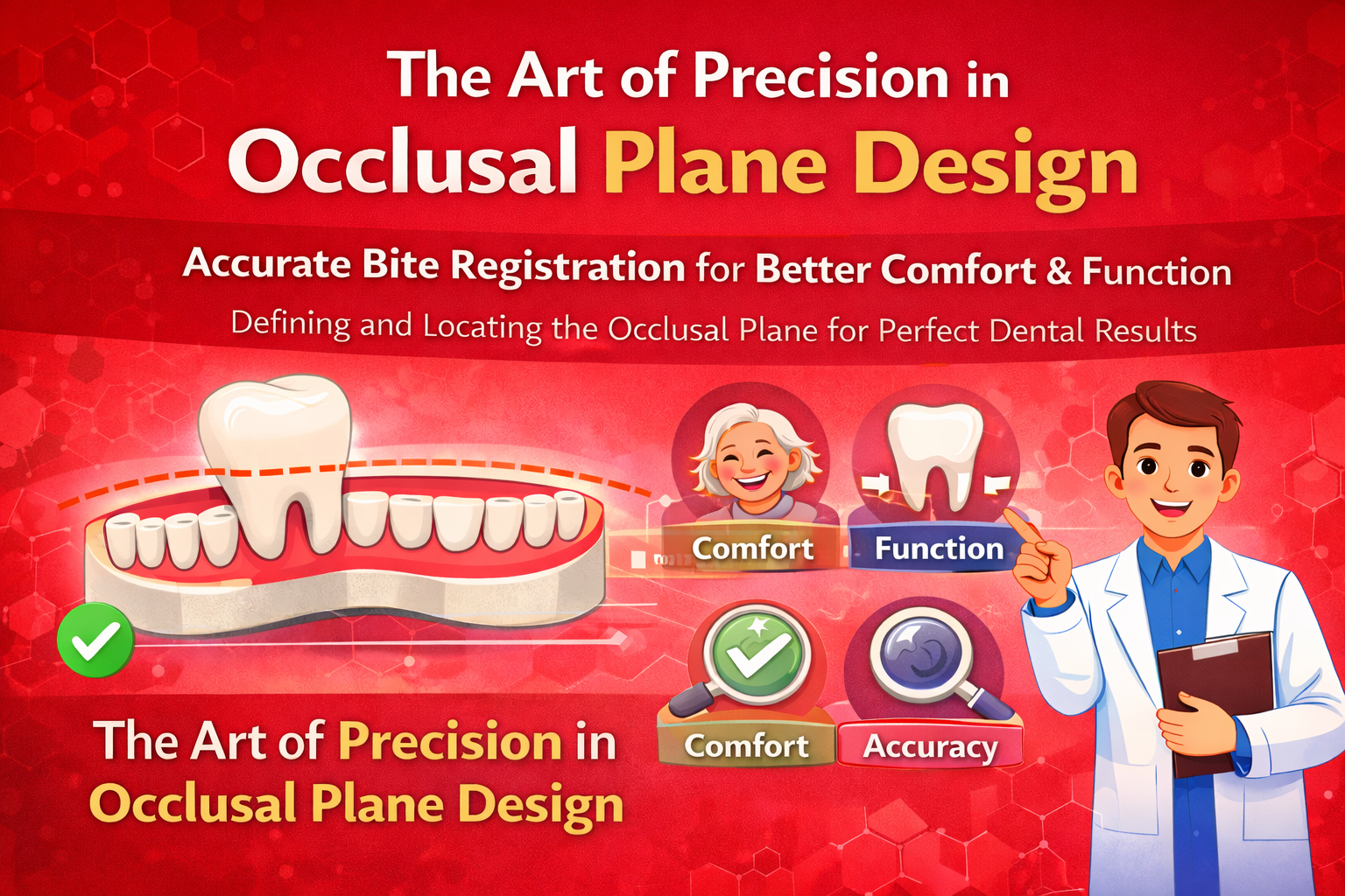The Art of Precision: Defining and Locating the Occlusal Plane for Accurate Bite Registration
