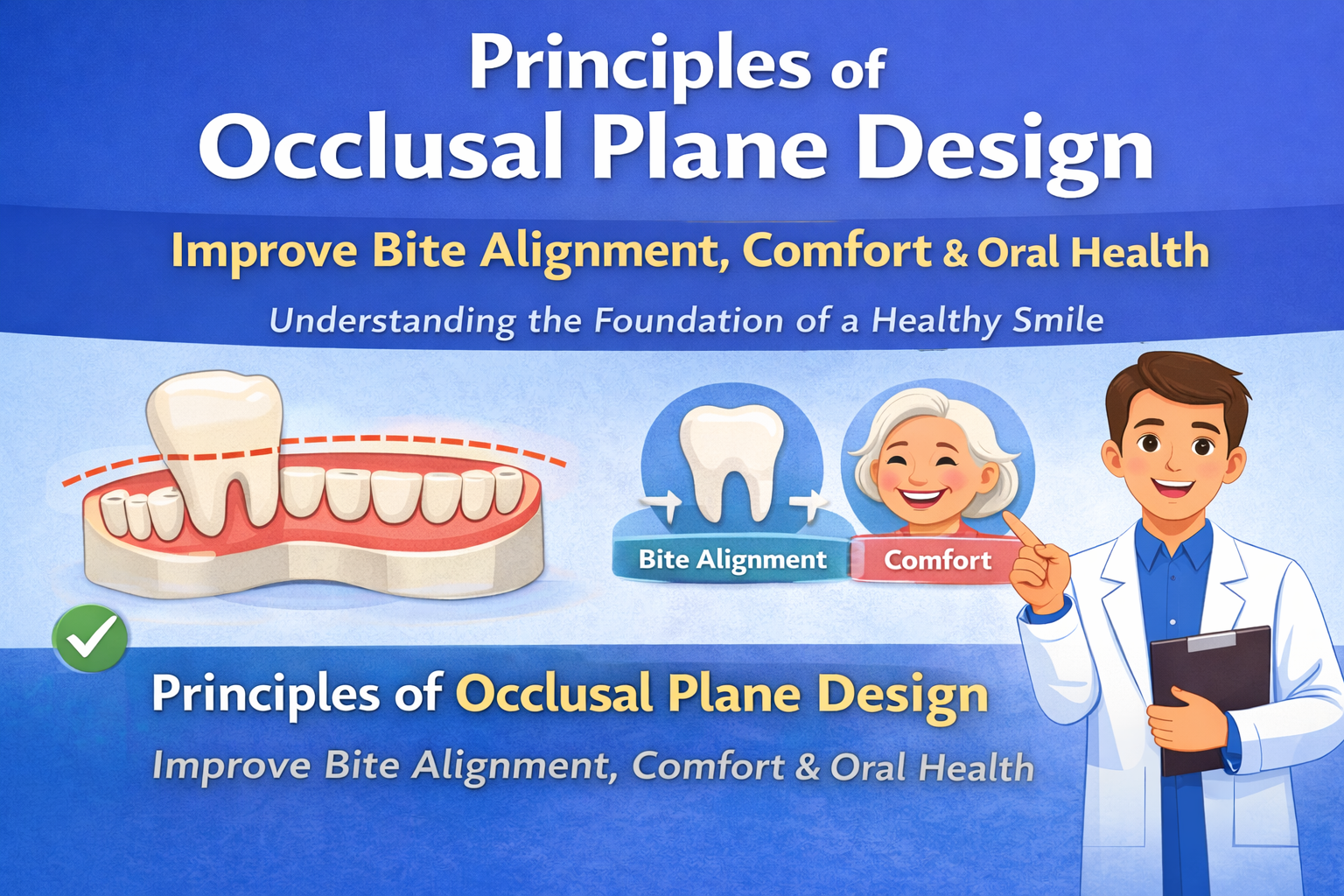 Principles of Occlusal Plane Design